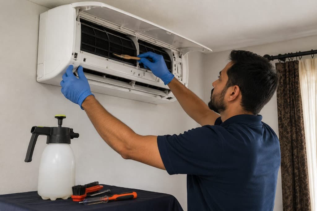 Precision Spring AC Tune Up and Coil Cleaning Texas